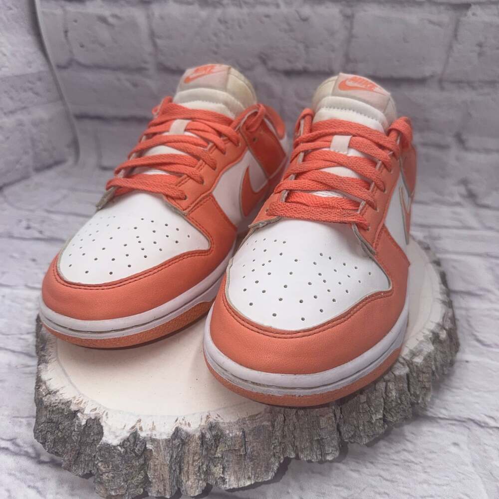 Nike Womens Dunk Low Next Nature Light Wild Mango Sneaker Size 9 DD1873-109 - Picture 2 of 11